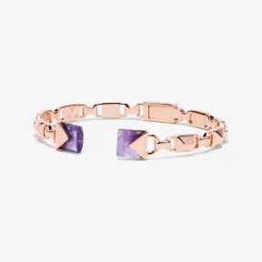 迈克高仕/Michael Kors Mercer Link 链环玫瑰金色手镯 MKC1008509