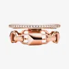 迈克高仕/Michael Kors Mercer Link 玫瑰金色指环 MKC1025791
