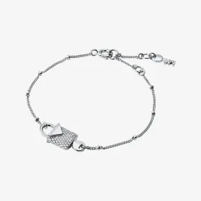 迈克高仕/Michael Kors Kors Candy 银色手链 MKC1042040