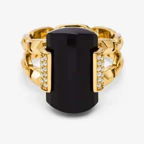 迈克高仕/Michael Kors Mercer Link 金色半宝石戒指 MKC1153AM710001