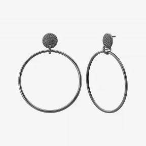 迈克高仕/Michael Kors 女士 Mercer Link 圆环铆钉设计耳钉 MKC1175AZ001001