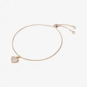 迈克高仕/Michael Kors 女士 玫瑰金 心形手链套装