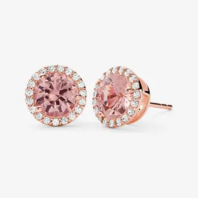 迈克高仕/Michael Kors 14K 镀玫瑰金纯银石耳钉 MKC1293A2-0622