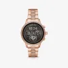 迈克高仕/Michael Kors Runway 玫瑰金精钢智能腕表 MKT5052622