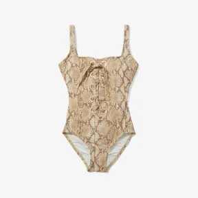 迈克高仕/Michael Kors 印花系带泳衣 MM42456-0250