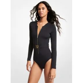 迈克高仕/Michael Kors MMK x 007 水肺拉链连体泳衣 MM9E738-0001