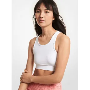 迈克高仕/Michael Kors 尼龙混纺 Racerback 运动文胸 MS1502Y1RE-0100