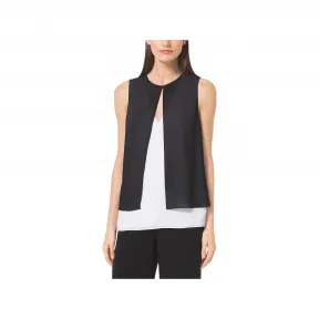 迈克高仕/Michael Kors 双层背心式上衣  MS64KRG7R3001