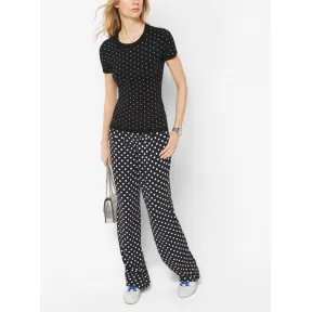 迈克高仕/Michael Kors 圆点短袖针织衫 MS76N9Z8S8001