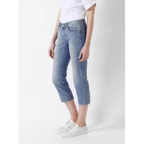 迈克高仕/Michael Kors 低腰牛仔九分裤 MS79CLE6FB478