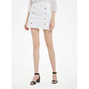 迈克高仕/Michael Kors 双排纽扣设计半身裙 MS97EXUY69100