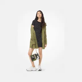 迈克高仕/Michael Kors 条纹短袖连衣裙 MS98YMB5ZV048