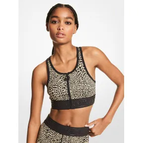 迈克高仕/Michael Kors动物斑纹运动内衣 MU250QR6FR250