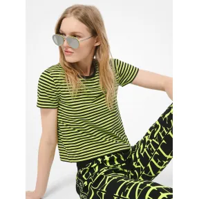 迈克高仕/Michael Kors 条纹圆领短袖 T 恤 MU95M8NC4V707