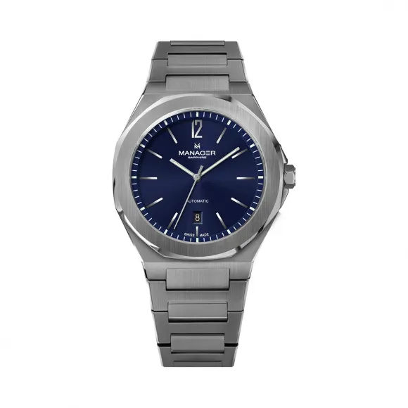 曼尼爵/Manager 316L 精钢 自动机械机芯 MAN-RA-03-SL