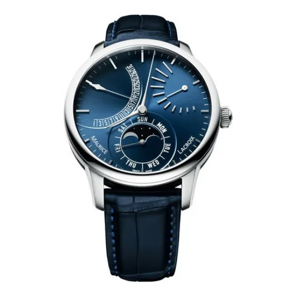 艾美/Maurice Lacroix 匠心系列 自动机械 男表 MP6528-SS001-430-1