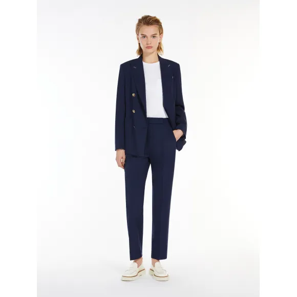 麦丝玛拉/Max Mara [Veriero] 初剪羊毛马海毛裤 1131094106006