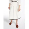 麦丝玛拉/Max Mara 白色 百褶裙 5101077106001