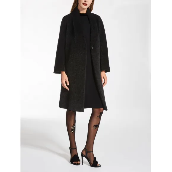 麦丝玛拉/Max Mara 黑色 大衣 6086057306013