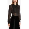 麦丝玛拉/Max Mara 黑色 衬衫 6116036306001