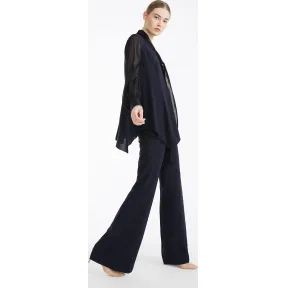 麦丝玛拉/Max Mara 海军蓝 卡迪裤 6136019406005