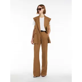 麦丝玛拉/Max Mara [Erike] 纯亚麻双排扣马甲 6281014206019