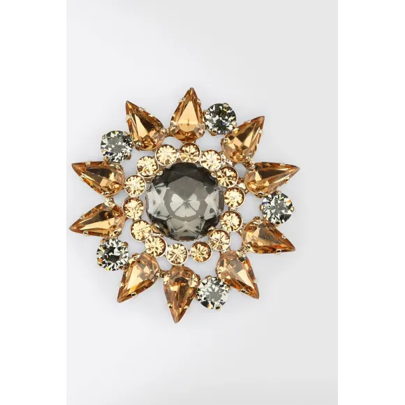 麦丝玛拉/Max Mara 金色 胸针 8756016606002