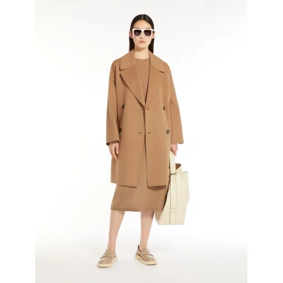 麦丝玛拉/Max Mara 双排扣羊毛大衣 9011104106045