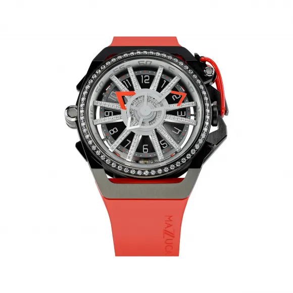 魔舵/Mazzucato 48 MM 不锈钢 自动机械+石英机芯 男表 RIM-05-RD
