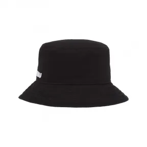 缪缪/Miu Miu 黑色/白色 斜纹布渔夫帽 5HC196-2DXI-F0967