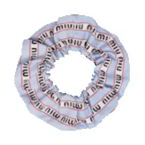 缪缪/Miu Miu 印花罗缎发圈 5IF024-2F5C-F0076