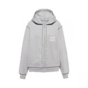 缪缪/Miu Miu 刺绣大廓形连帽衫 MJL805-1Z9J-F0031