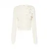 缪缪/Miu Miu 刺绣羊绒开衫 MMF451-1JX7-F0AQ1
