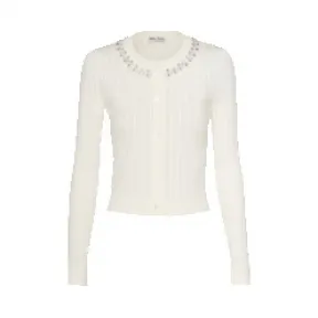 缪缪/Miu Miu 羊绒开衫 MMF589-10XL-F0009