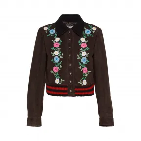 缪缪/Miu 印花丹宁靴 5W107D-3LA0-F029V-F-M105