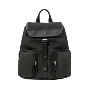 万宝龙/Montblanc 黑色 帆布/皮革 手提包 U0116800