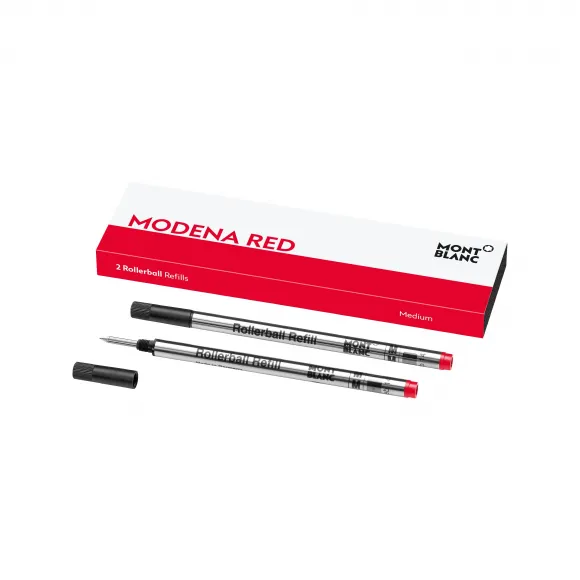 万宝龙/Montblanc MB128234-2支装签字笔笔芯，摩德纳红（M）
