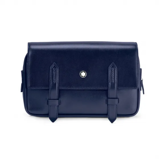 万宝龙/Montblanc MB131690-全新万宝龙大班系列邮差包 墨水蓝