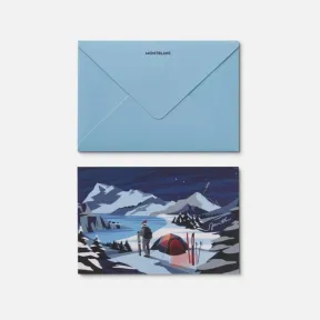 万宝龙/Montblanc 套装 20x 卡片和信封 Happy Holiday 系列 - 奢华单肩包 MB133181 1647597330045468