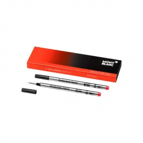 万宝龙/Montblanc 2支装夜火红色签字笔笔芯（M型） U0105160