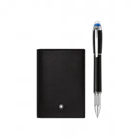 万宝龙/Montblanc MB123753-星际行者系列幼线笔和匠心系列名片夹礼品套装