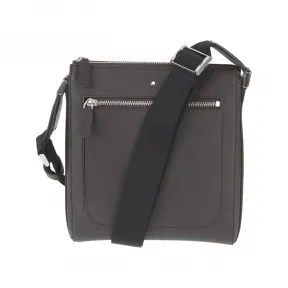 万宝龙/Montblanc ENVELOPE软皮粒纹系列小号斜挎包棕色 MB126742