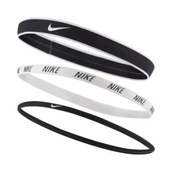 耐克/Nike 多色/黑/白色/黑 Mixed Width 头带（3 条） AC4453-930