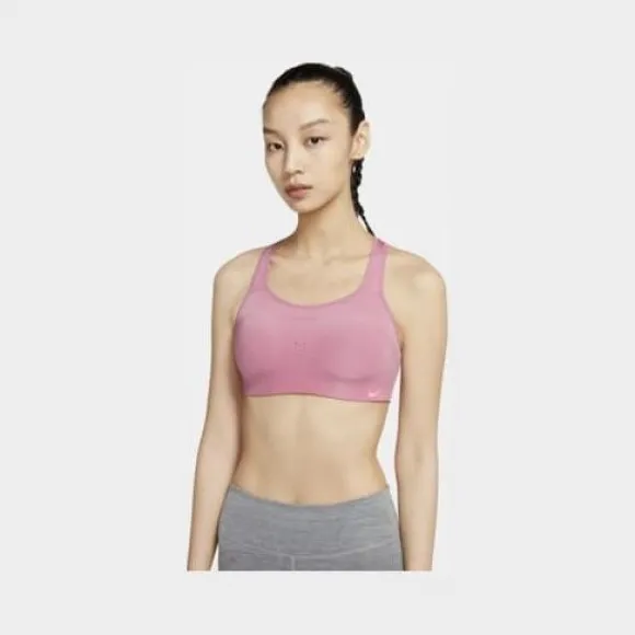 耐克/Nike 沙漠浆果红色/黑/霞光粉 女子高强度支撑运动内衣 AJ0844-614