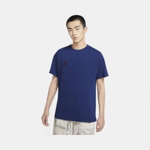 耐克/Nike 空间蓝/暗甜菜根 Logo 男子T恤 BQ7343-492