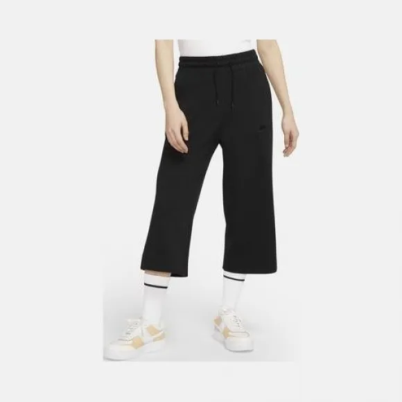 耐克/Nike 黑/黑 女子针织七分裤 CJ3749-010