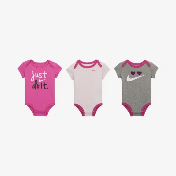 耐克/Nike 婴童连体衣套装（3 件） CK3993-690