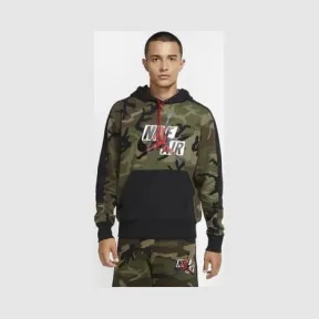 耐克/Nike 中橄榄绿/黑 Camo 男子针织套头衫 CU2902-222