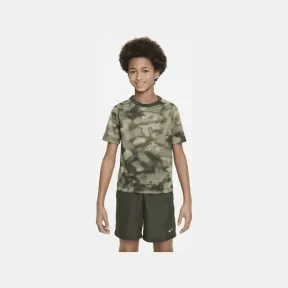 耐克/Nike 大童（男孩）速干印花短袖训练上衣 DX5392325