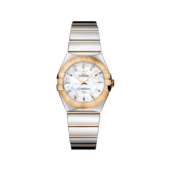 欧米茄/Omega 星座系列 精钢 黄金表链 石英机芯 123.20.27.60.05.004